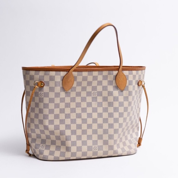 Louis Vuitton Damier Azur Canvas Neverfull MM - Picture 2 of 14